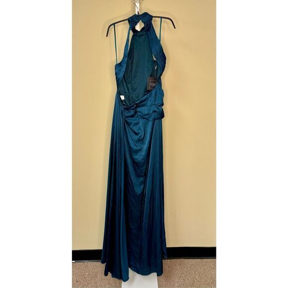 NWT Mac Duggal “Ocean” Maxi Formal Dress - Picture 4 of 9